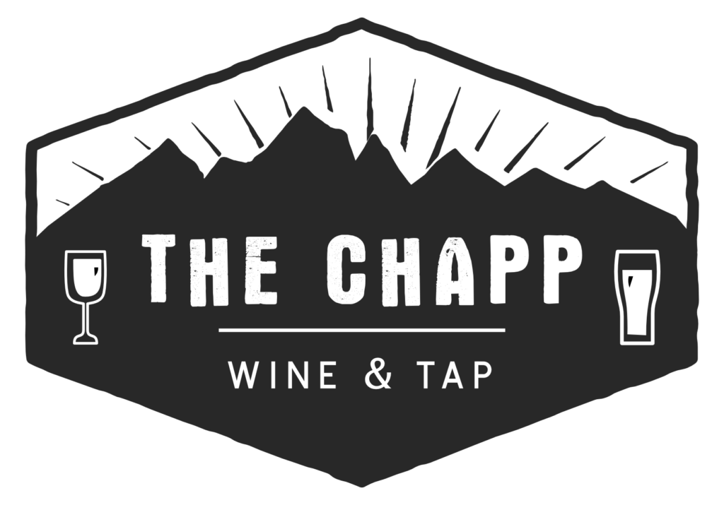 The Chapp Wine & Tap Logo | Small Business Brand Identity